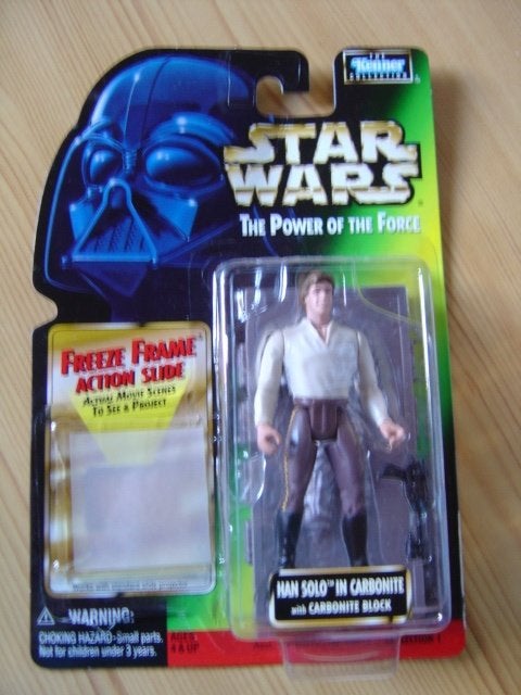 Star Wars aktiefiguur Han Solo in Carbonite nieuw zonder dia, Verzamelen, Star Wars, Ophalen of Verzenden, Nieuw, Actiefiguurtje