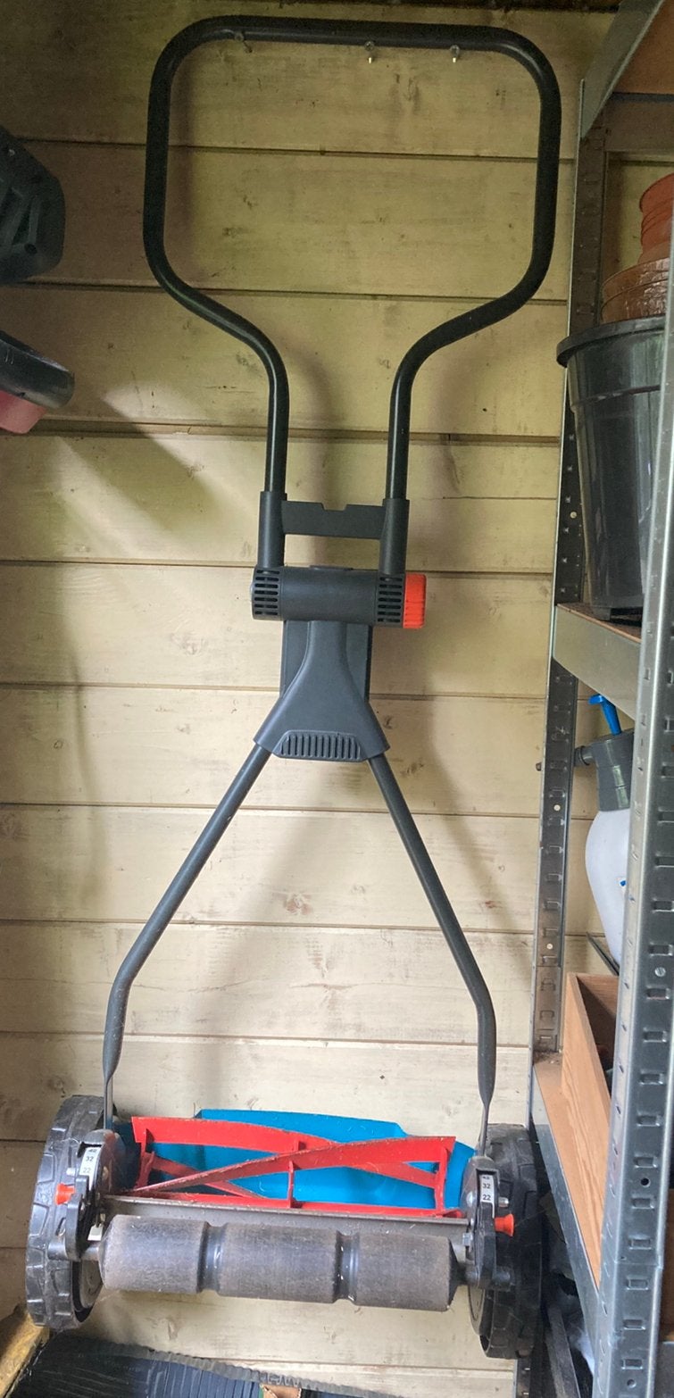 Gratis Gardena grasmaaier, Kooimesmaaier, Ophalen, Gebruikt