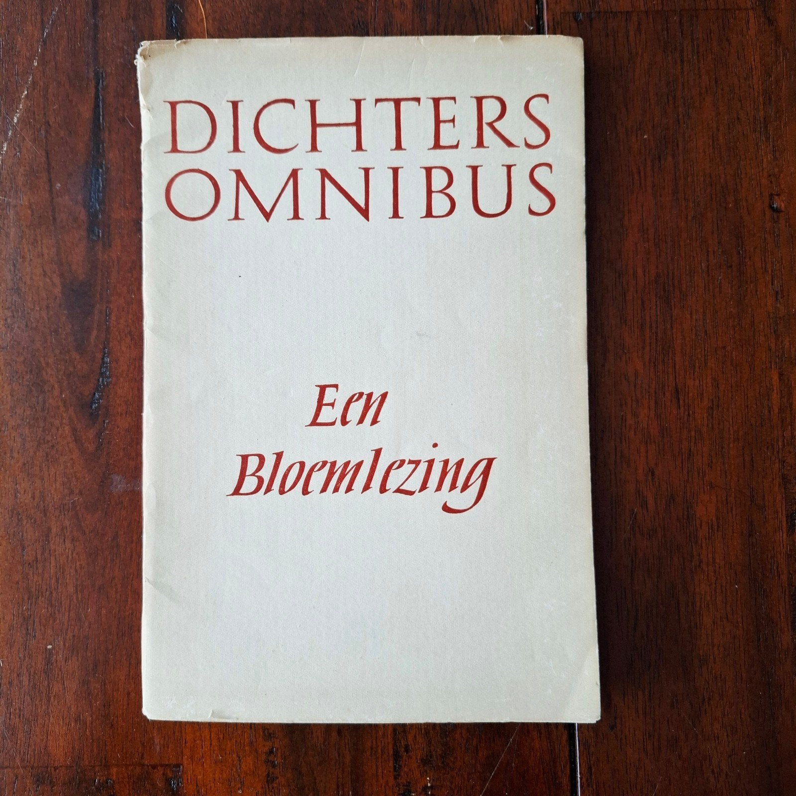 Dichters Omnibus: Een Bloemlezing - 1954, Ophalen of Verzenden, Gelezen, Meerdere auteurs