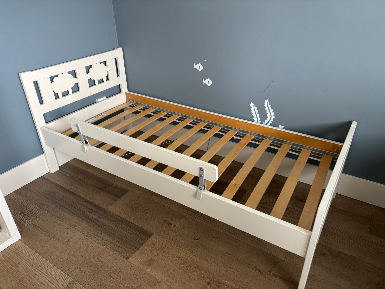 IKEA KRITTER kinderbed met lattenbodem, Kinderen en Baby's, Kinderkamer | Bedden, Gebruikt, 70 tot 85 cm, Ophalen of Verzenden