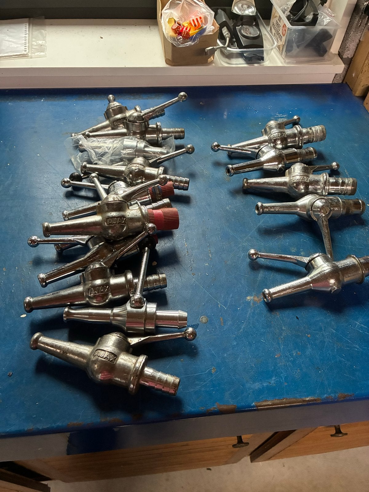 Gebruikte straalpijpen 6mm 3/4 en 8mm 1" - 17 stuks, Ophalen of Verzenden, Gebruikt