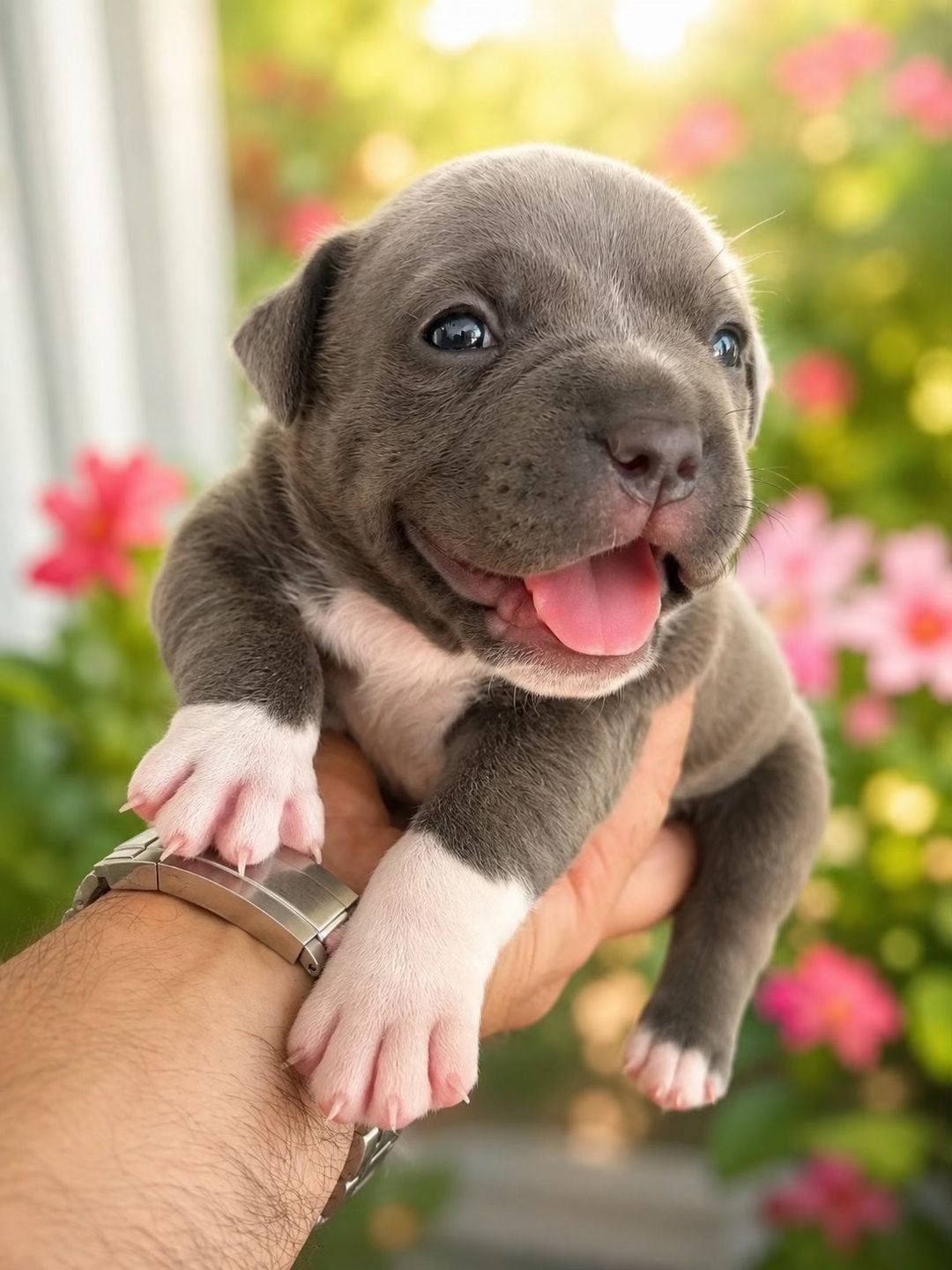 Amerikaanse bully pocket pups nog 1 teefje 13 mei geboren, Dieren en Toebehoren, Overige rassen, 8 tot 15 weken, Teef, Meerdere