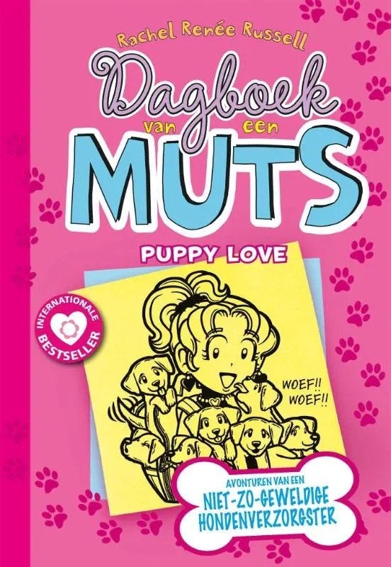 Dagboek van een Muts: Puppy Love - Rachel Renée Russell, Boeken, Kinderboeken | Jeugd | 13 jaar en ouder, Ophalen