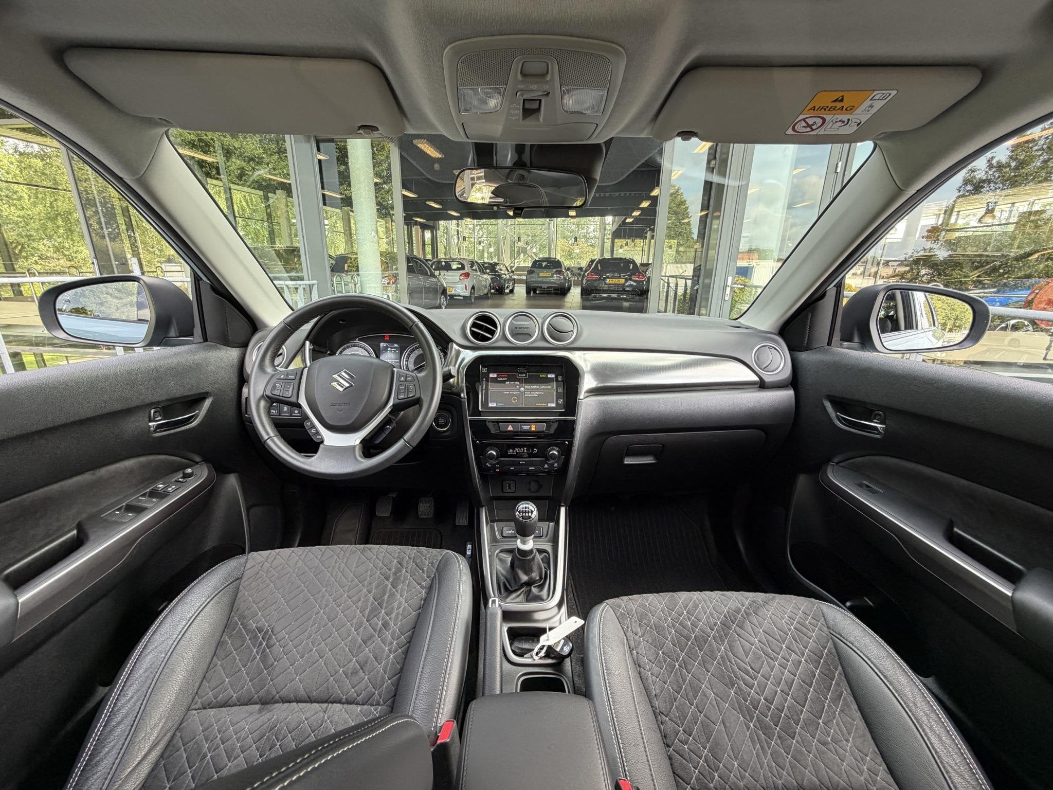 Suzuki Vitara 1.4 Boosterjet Style Smart Hybrid 129PK | Navi, Auto's, Gebruikt, 4 cilinders, 129 pk, Blauw