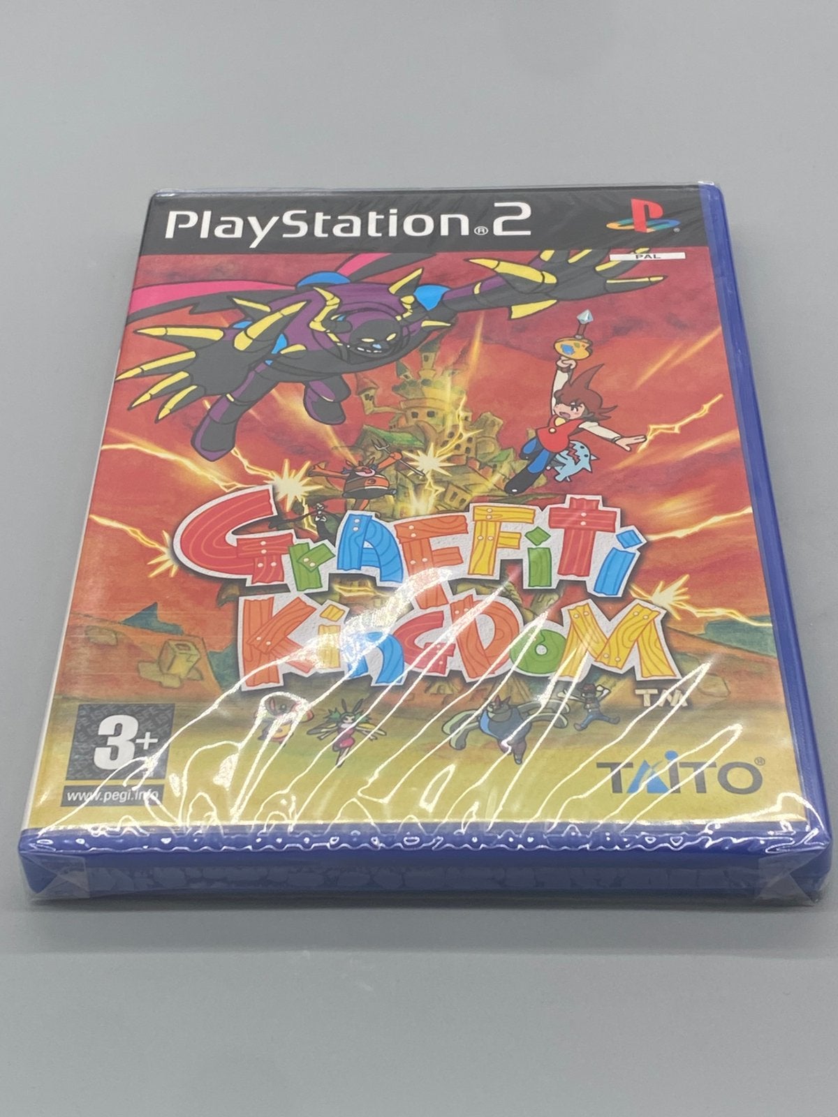 Graffiti Kingdom - PS2 PlayStation 2 Game - Nieuw Sealed, Vanaf 18 jaar, Info@taito.com, Ophalen of Verzenden, Avontuur en Actie