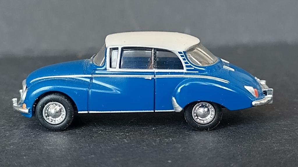 Dkw Auto Union 1000 S blauw 1:87 Brekina Pol, Brekina Gmbh, Auto, Info@brekina de, Nieuw