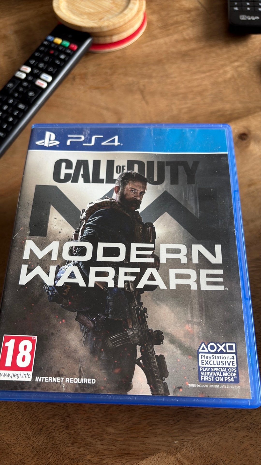 COD Modern Warfare - PS4, Vanaf 18 jaar, Shooter, Ophalen of Verzenden, Zo goed als nieuw