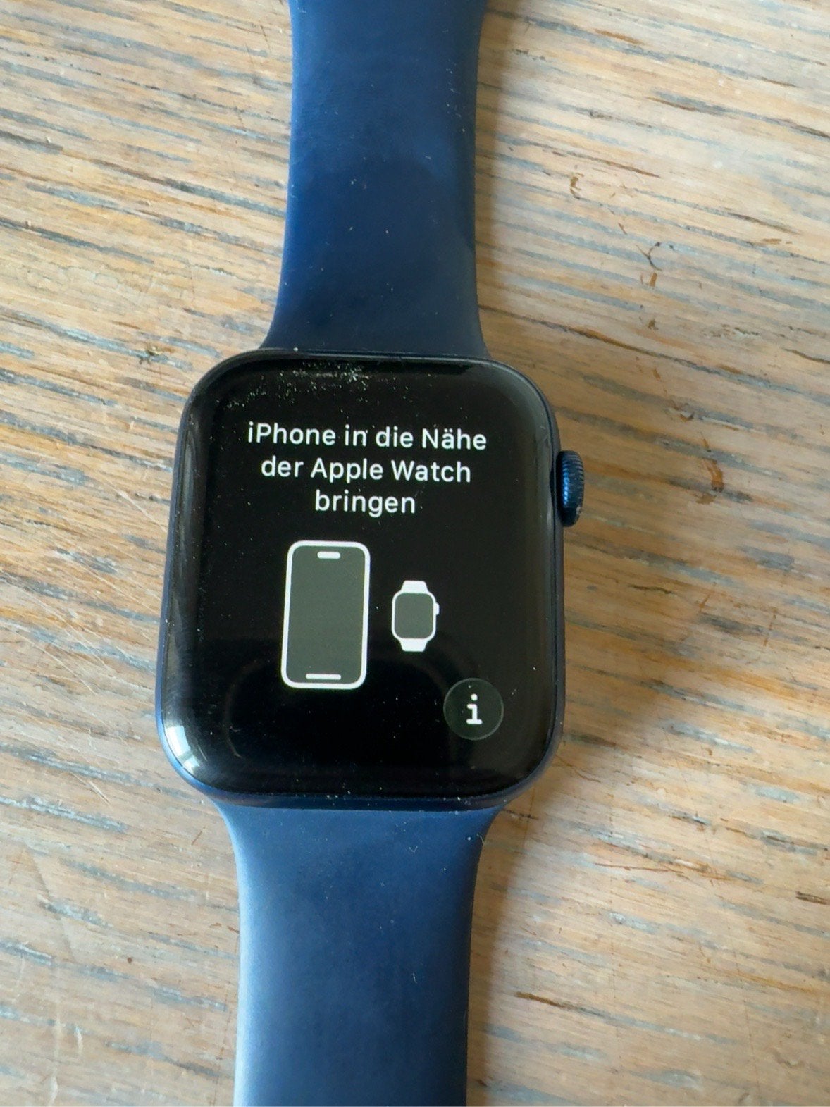 Apple Watch Series 6 GPS 44 mm incl lader, Ophalen, Gebruikt, Zwart, IOS