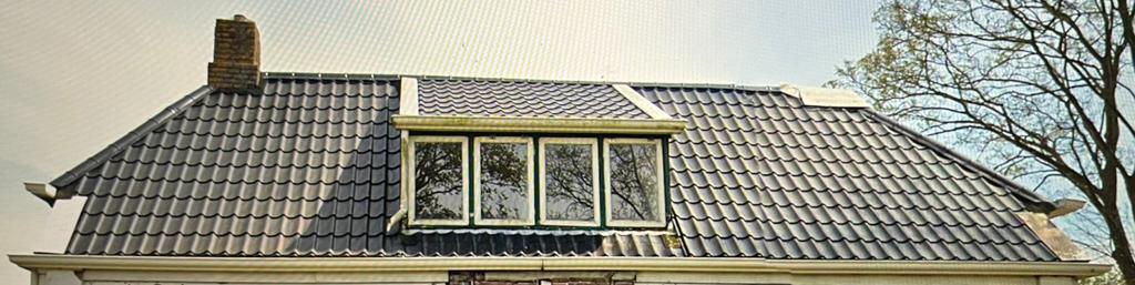Dakpanplaten zwart, Doe-het-zelf en Verbouw, Dakpannen en Dakbedekking, Gebruikt, Zwart, 15 m² of meer, Metaal