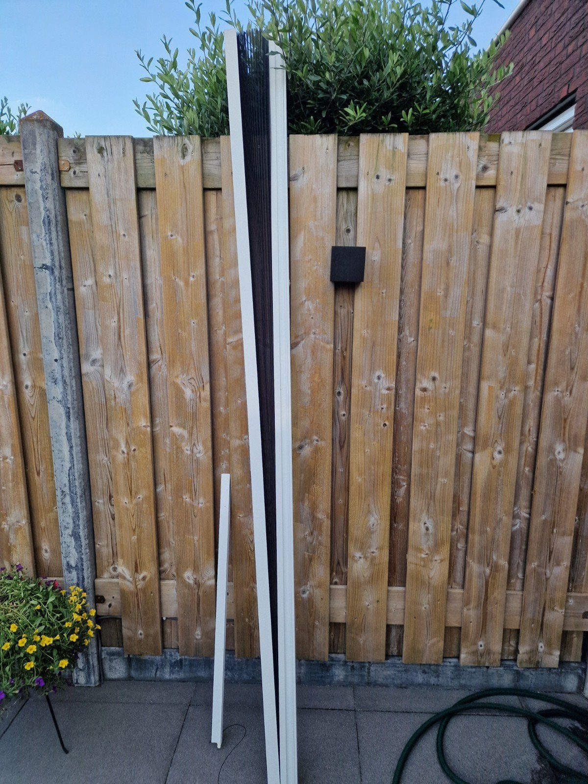 plissé hordeur, Ophalen, Zo goed als nieuw, Hordeur, 215 cm of meer