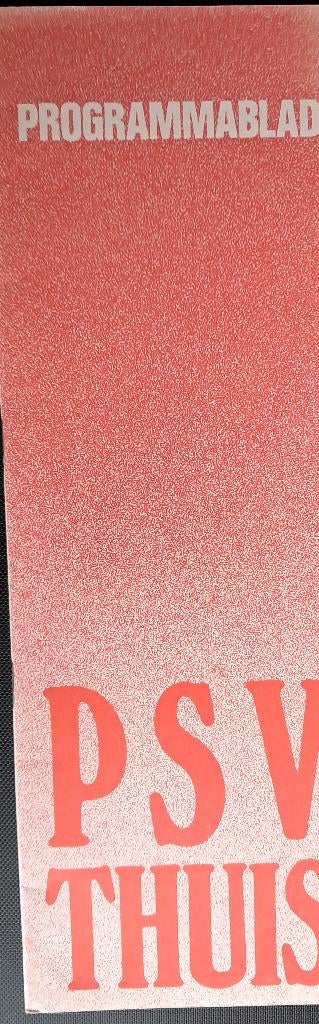 PSV - Sparta 1983/1984, Ophalen of Verzenden, Zo goed als nieuw, PSV, Boek of Tijdschrift