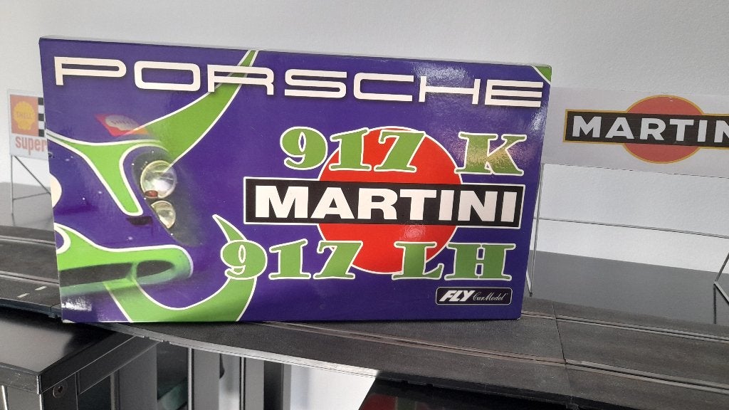 Fly Slot Martini Porsche 917 LH & KH Hippie racewagens, Overige merken, Racebaan, Nieuw, Ophalen of Verzenden