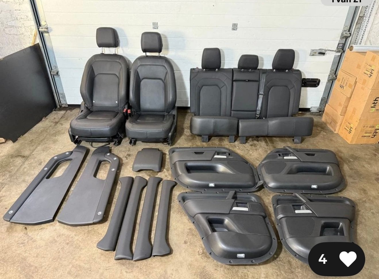 Lederen bekleding Landrover Defender ( 2025 ), Auto-onderdelen, Ophalen of Verzenden, Nieuw
