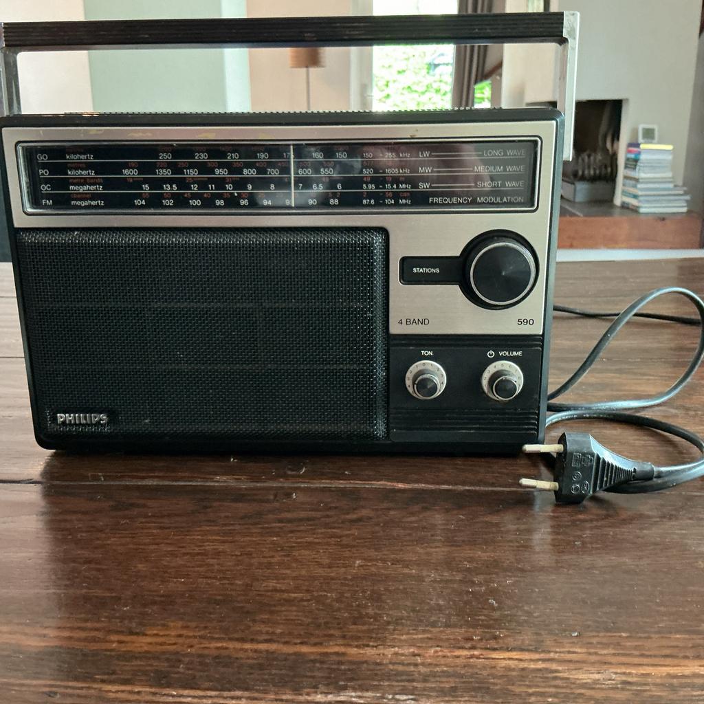 Transistor Radio Philips, Ophalen of Verzenden, Gebruikt, Transistorradio