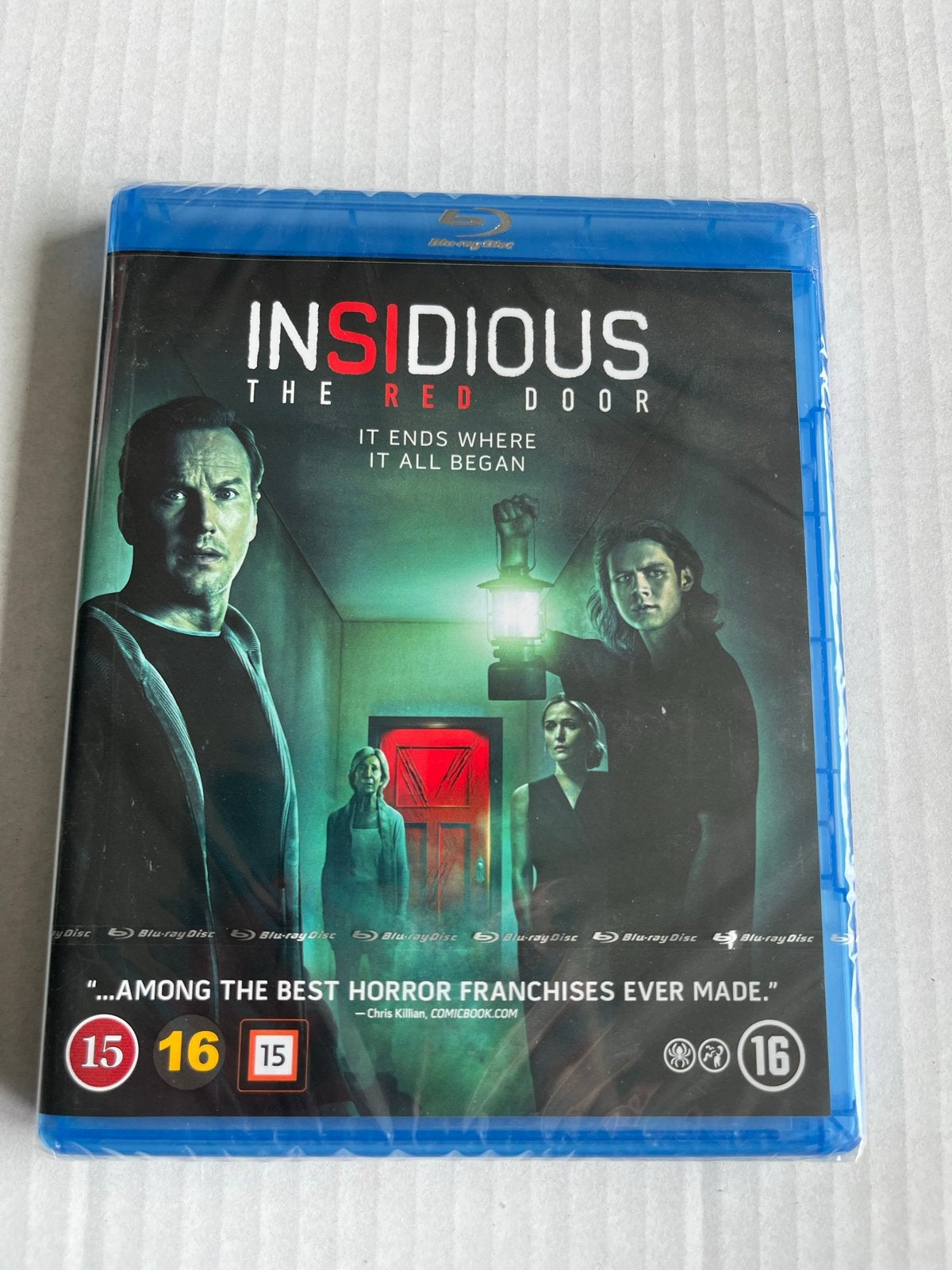 Insidious: The Red Door - Blu-ray (Nieuw in verpakking), Cd's en Dvd's, Vanaf 16 jaar, Nederlands, Ophalen of Verzenden, Nieuw in verpakking