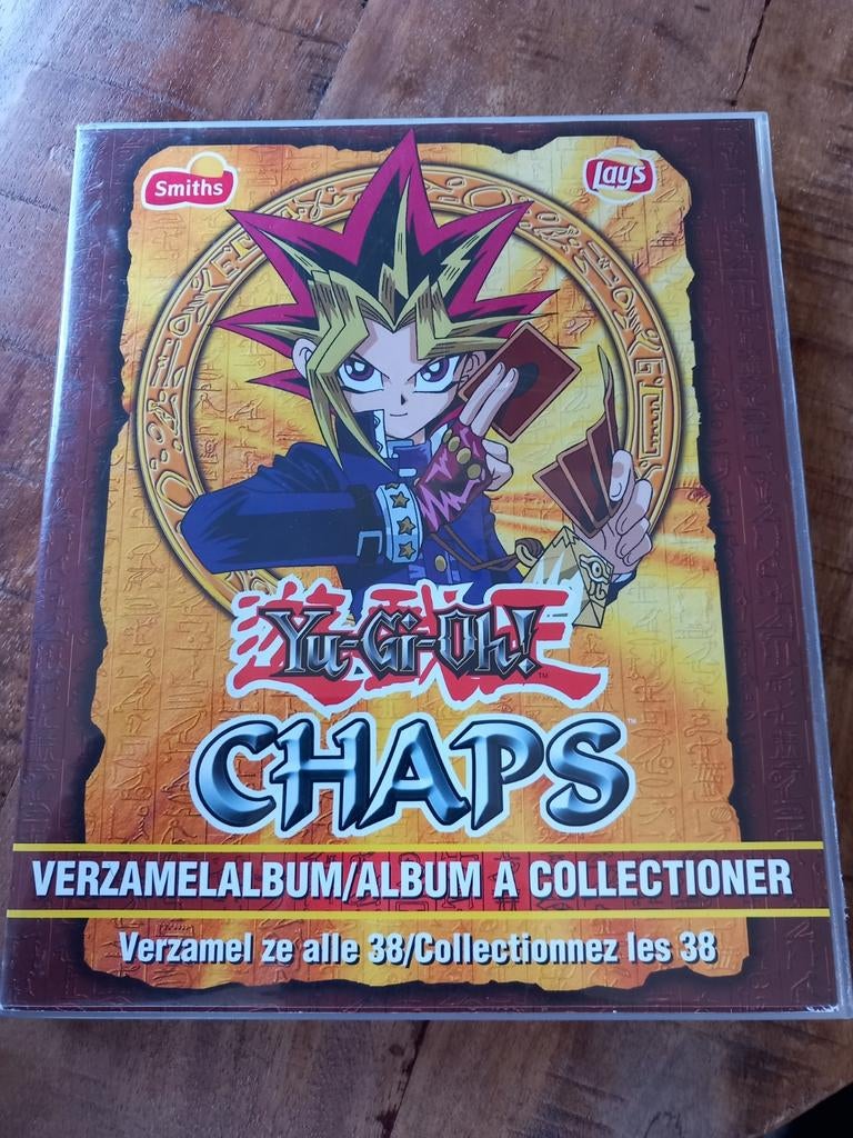 Yu-Gi-Oh! Chaps Verzamelalbum met 38 Chaps, Verzamelen, Speelgoed, Ophalen, Zo goed als nieuw