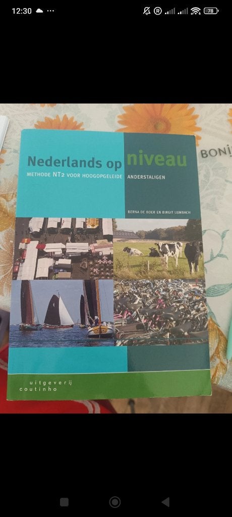 Nederlands op niveau NT2, Verzenden, Alpha, Zo goed als nieuw, Niet van toepassing