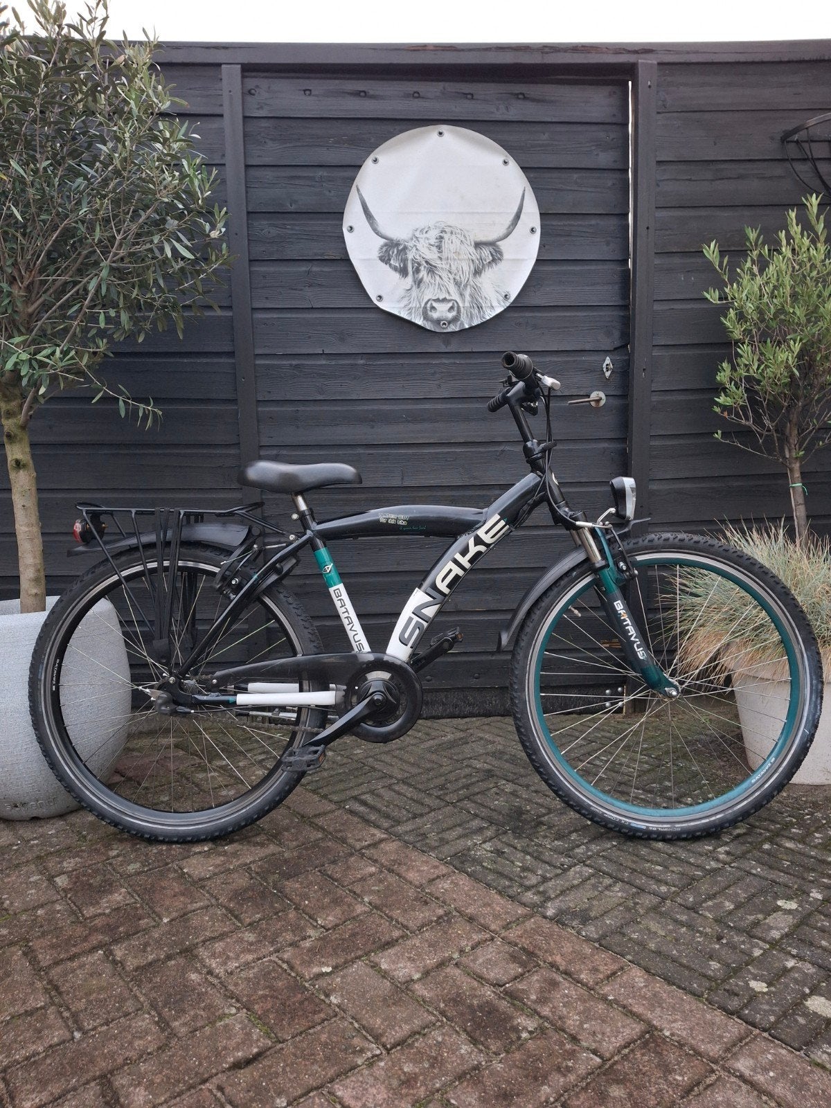 Batavus Snake jongensfiets kinderfiets 26 inch 3 versn., Velgrem, Versnellingen, Batavus Snake Alpina Trial Yabber cube bulls loekie sparta