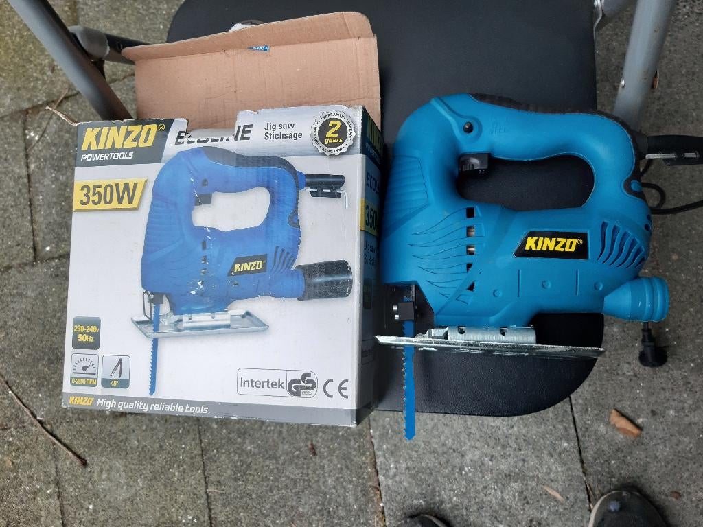 Kinzo Decoupeerzaag, Ophalen, Kinzo, Decoupeerzaag, Zo goed als nieuw