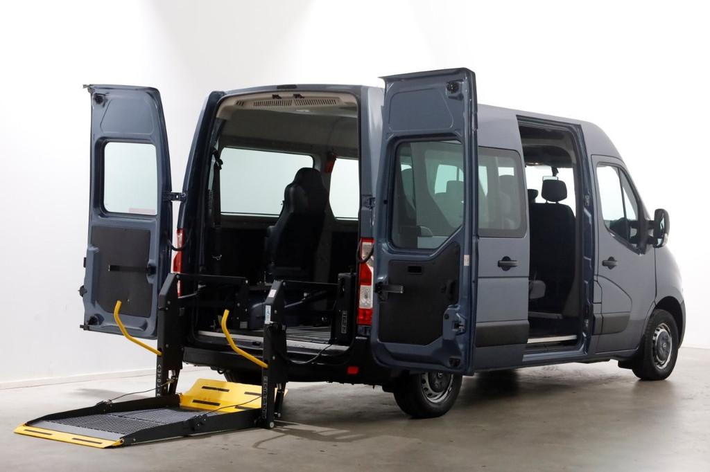 Opel Movano Combi 2.3 CDTI 145pk Euro6 L2H2 Rolstoelbus Incl, Auto's, Opel, Voorwielaandrijving, 145 pk, 15 km/l, Gebruikt