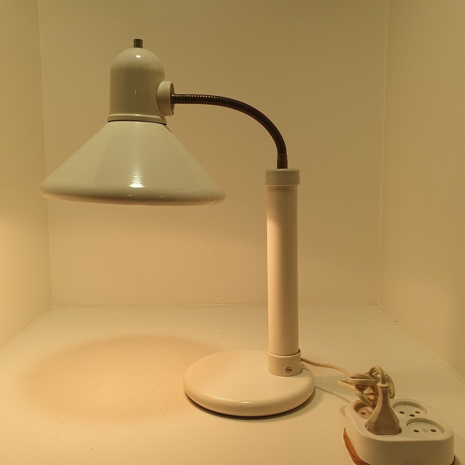 Bureaulamp/tafellamp vintage, Ophalen, Vrieland, ., Zo goed als nieuw