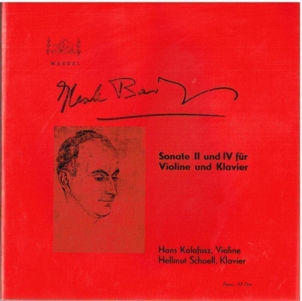 Henk Badings Hellmut Schoell Sonate 2-4 Fur Violine Klavier, Kamermuziek, Ophalen of Verzenden, Zo goed als nieuw, 12 inch