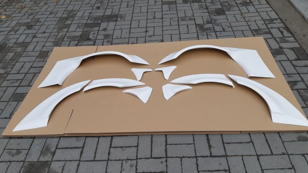 JapPower Wide Fender bodykit 10 delig - Lexus IS200 IS300, Ophalen of Verzenden
