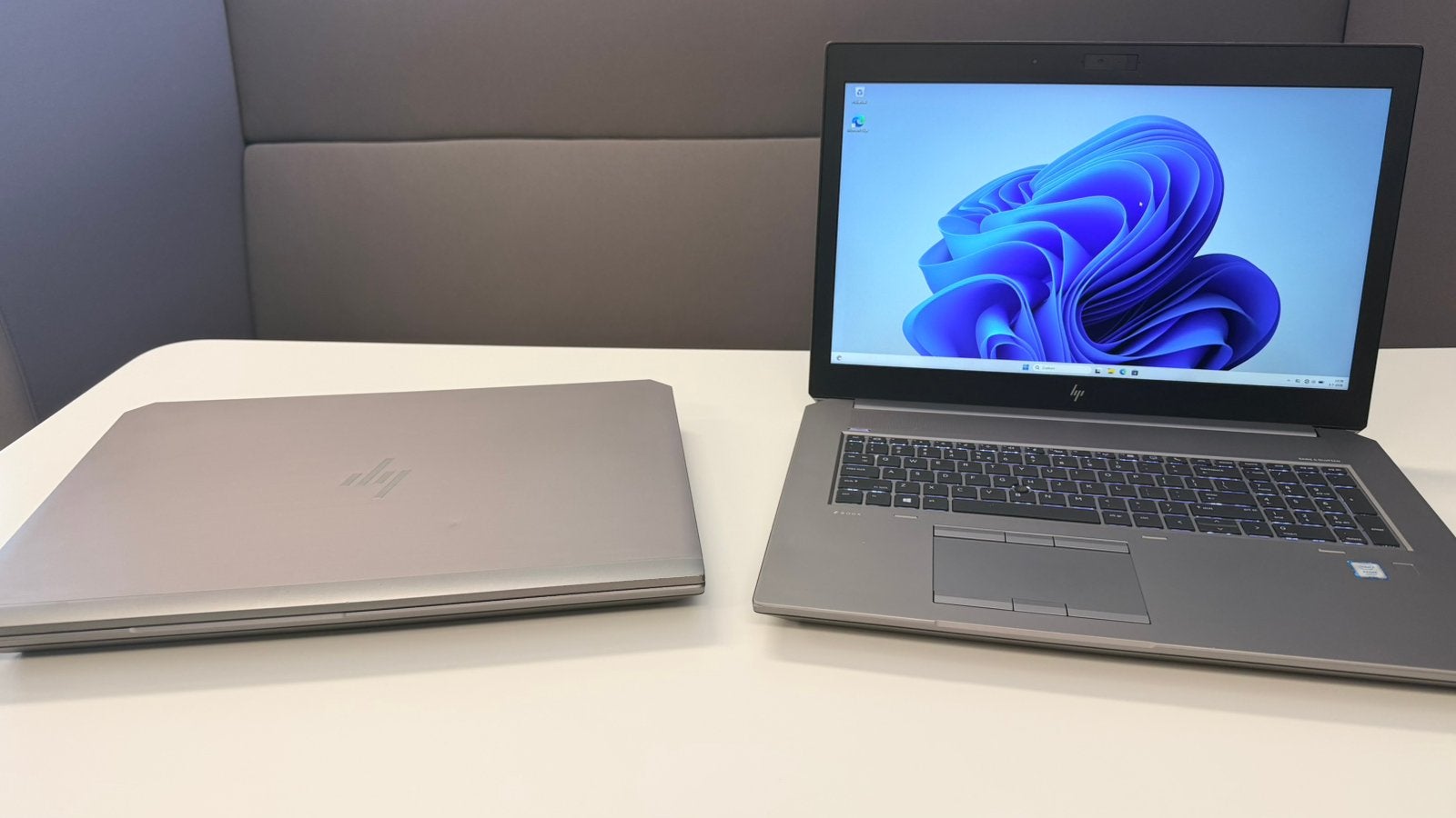 2x  HP ZBook 17 G5 Xeon  (Model: 2ZC68EA), Hp, Gebruikt, Met videokaart, Intel