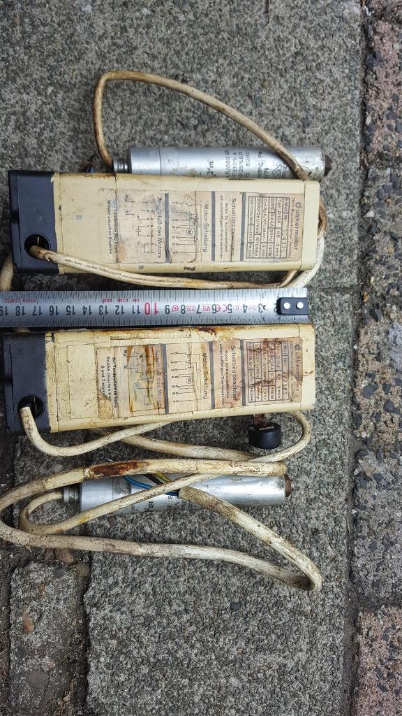 2 stuks Dunker electromotor., Ophalen of Verzenden, Gebruikt, Elektromotor, 1800 rpm of meer