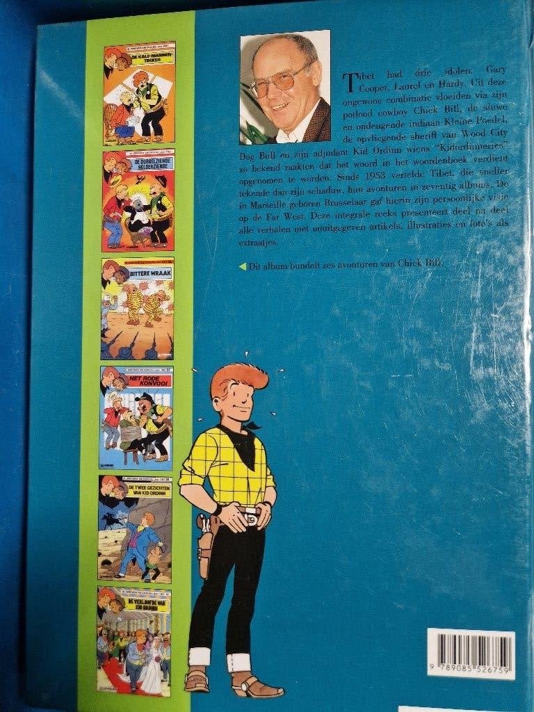 Chick Bill boek integraal  1,3,4,5,7 bundelboek, Boeken, Ophalen of Verzenden, Zo goed als nieuw, Stripboeken