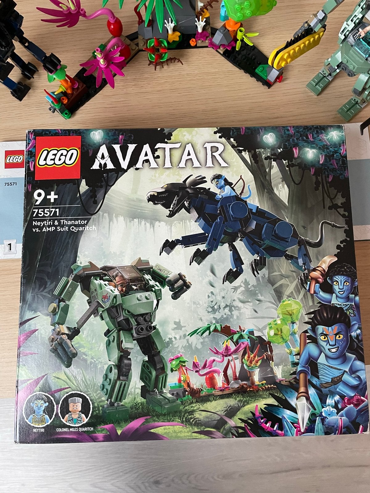 Lego Avatar 75571 Neytiri & Thanator vs. AMP Suit Quaritch, Overige thema's, Lego, Ophalen of Verzenden, Zo goed als nieuw