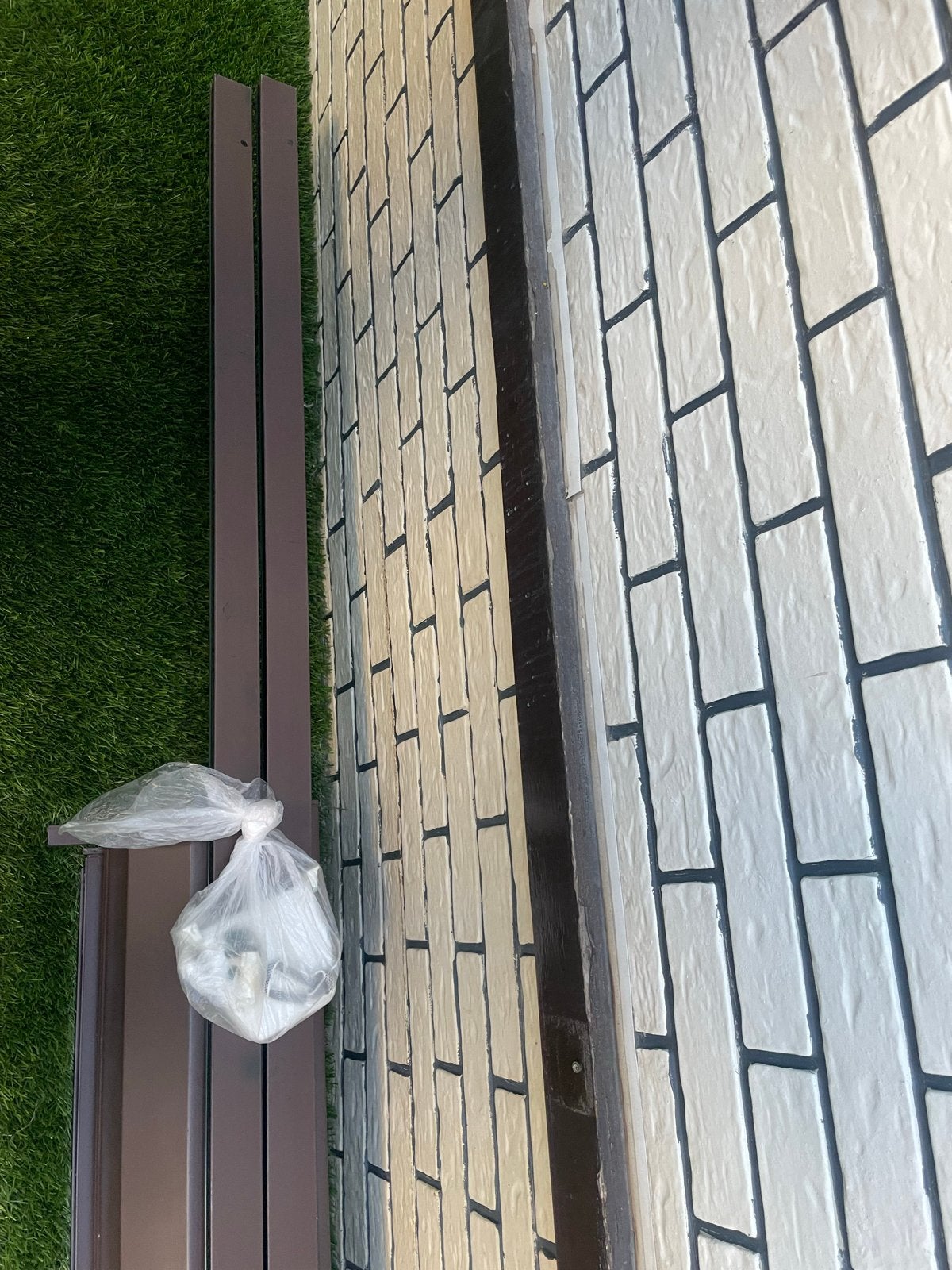 Deur rolluik 102.5 breed 240 hoog handbediening, Ophalen, Gebruikt, 100 tot 150 cm, Bruin