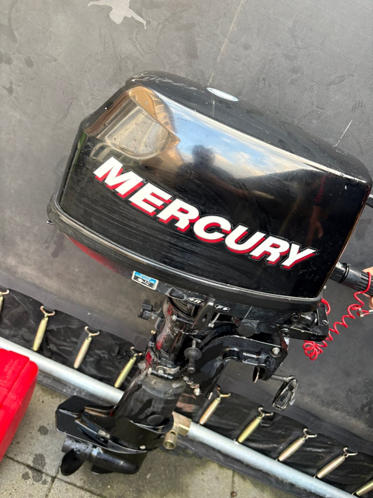 Mercury 6pk 4takt kortstaart buitenboordmotor, Ophalen, Zo goed als nieuw, Motor en Techniek