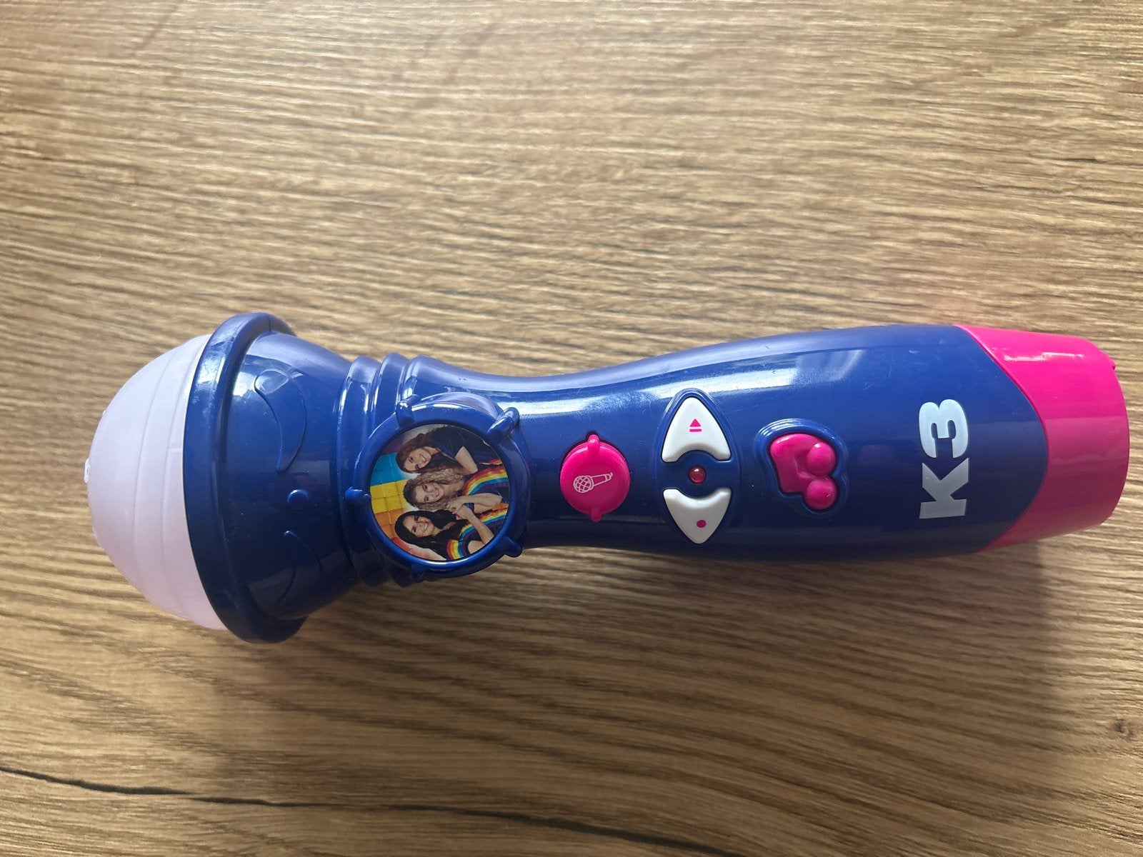 K3 Microfoon met licht en geluid, Ophalen of Verzenden, Zo goed als nieuw, Overige typen, Met licht