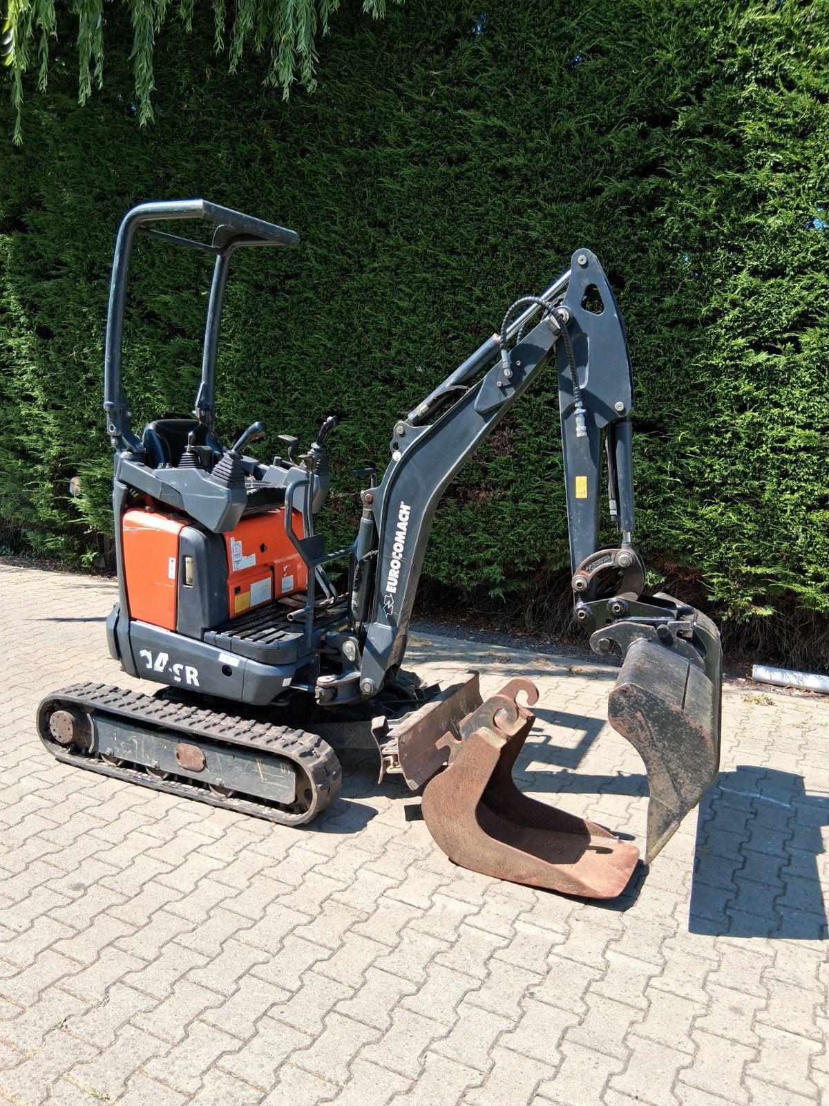 Eurocomach SR14 Minigraver, Tuin en Terras, Ophalen of Verzenden