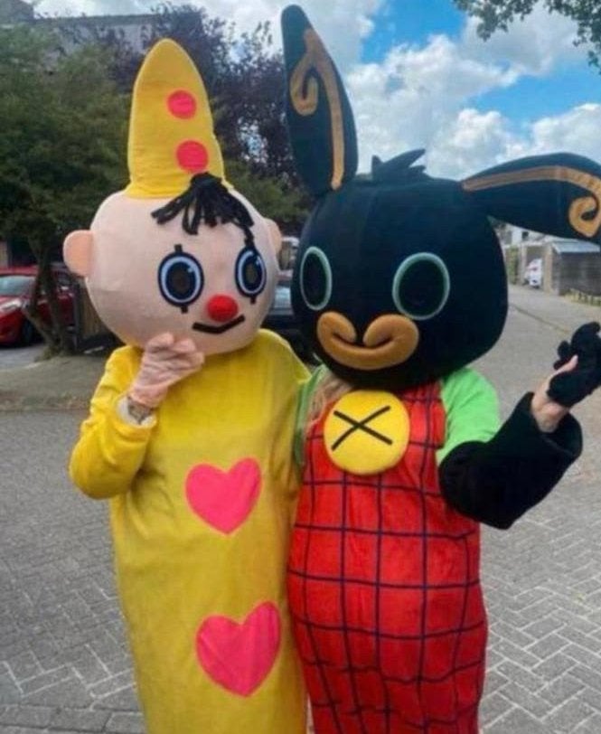 Bing, peppa pig of Bumba pak te huur, Ophalen, Zo goed als nieuw, Verjaardag