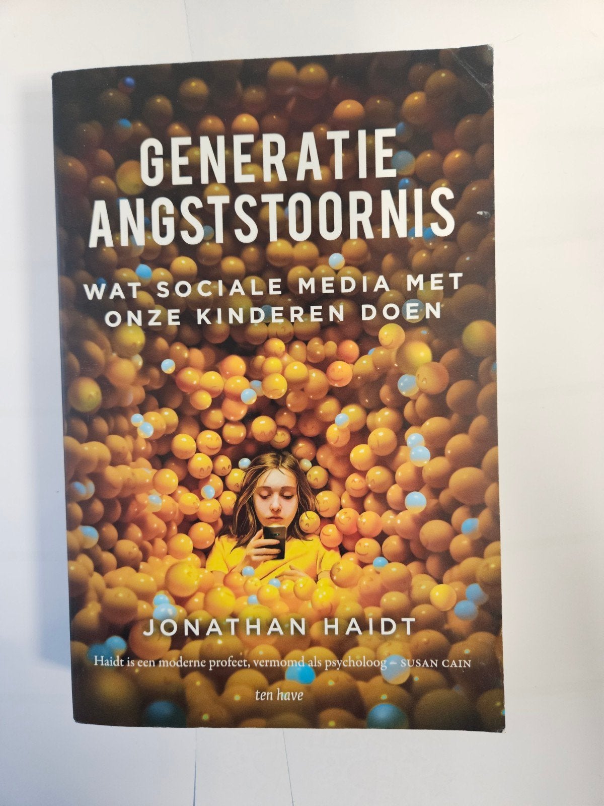 Jonathan Haidt, Generatie angststoornis, Boeken, Ophalen of Verzenden, Gelezen