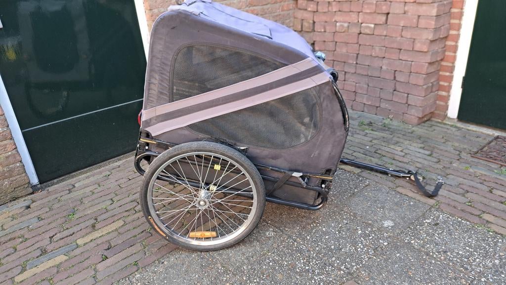 Fietsaanhanger ook voor u huisdier. Opvouwbare., Fietsen en Brommers, Fietsaccessoires | Aanhangers en Karren, Gebruikt, Opvouwbaar