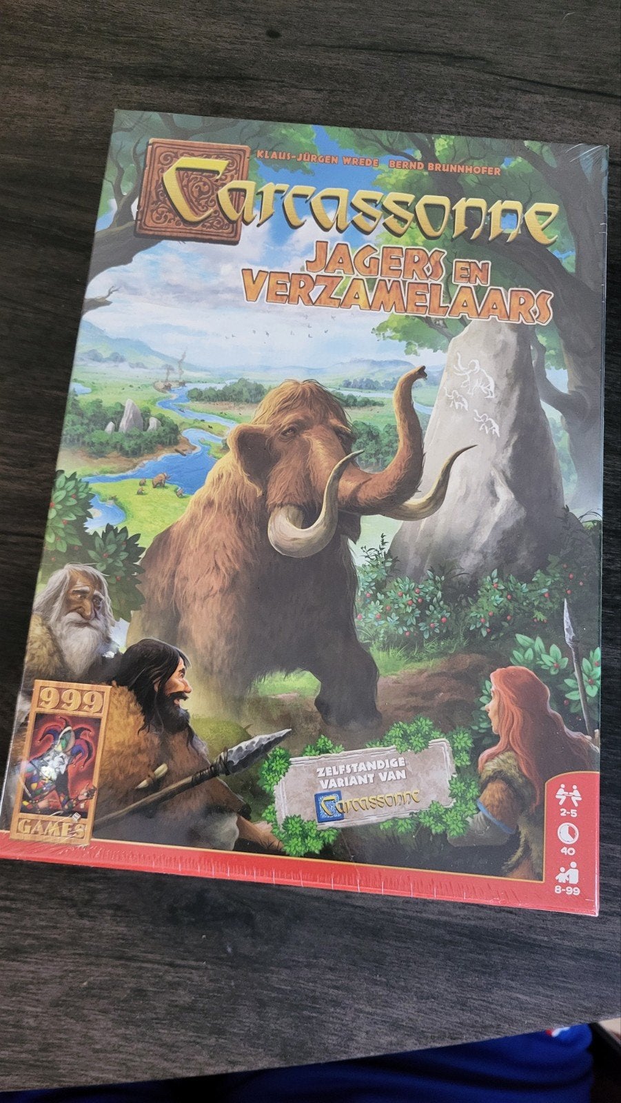 Carcassonne Jagers en Verzamelaars - Nieuw in verpakking, Vijf spelers of meer, Ophalen of Verzenden, Nieuw, 999 Games