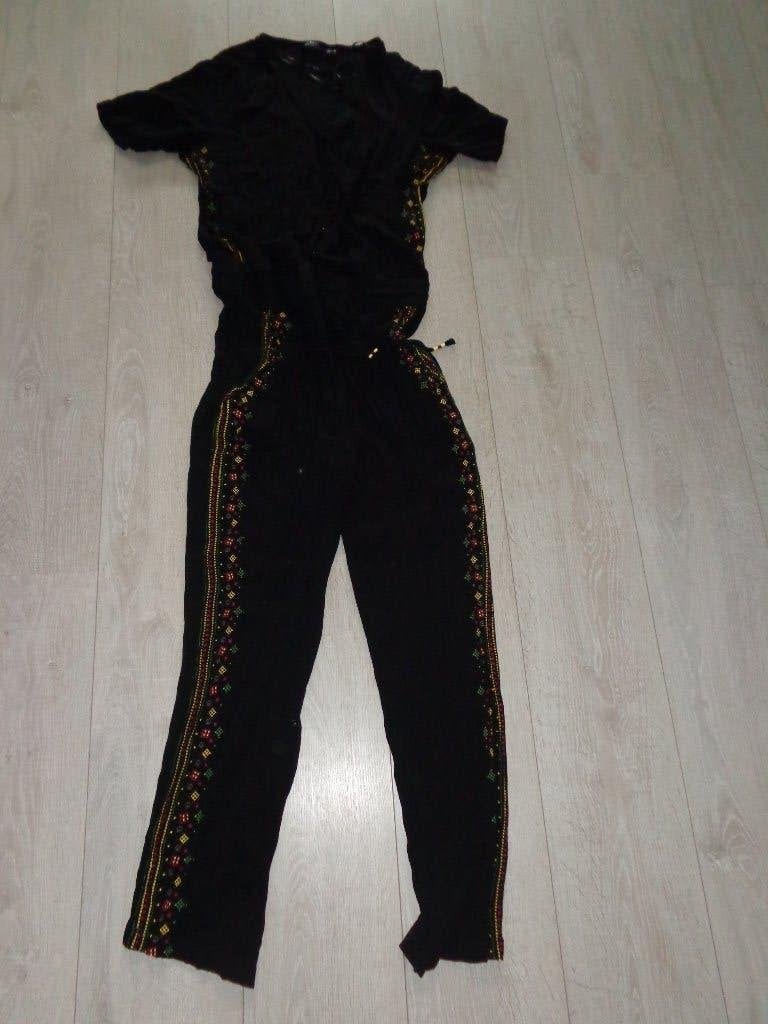 zwarte jumpsuit van Bonprix, maat 46, Kleding | Dames, Jumpsuits, Ophalen of Verzenden, Zo goed als nieuw, Maat 46/48 (XL) of groter