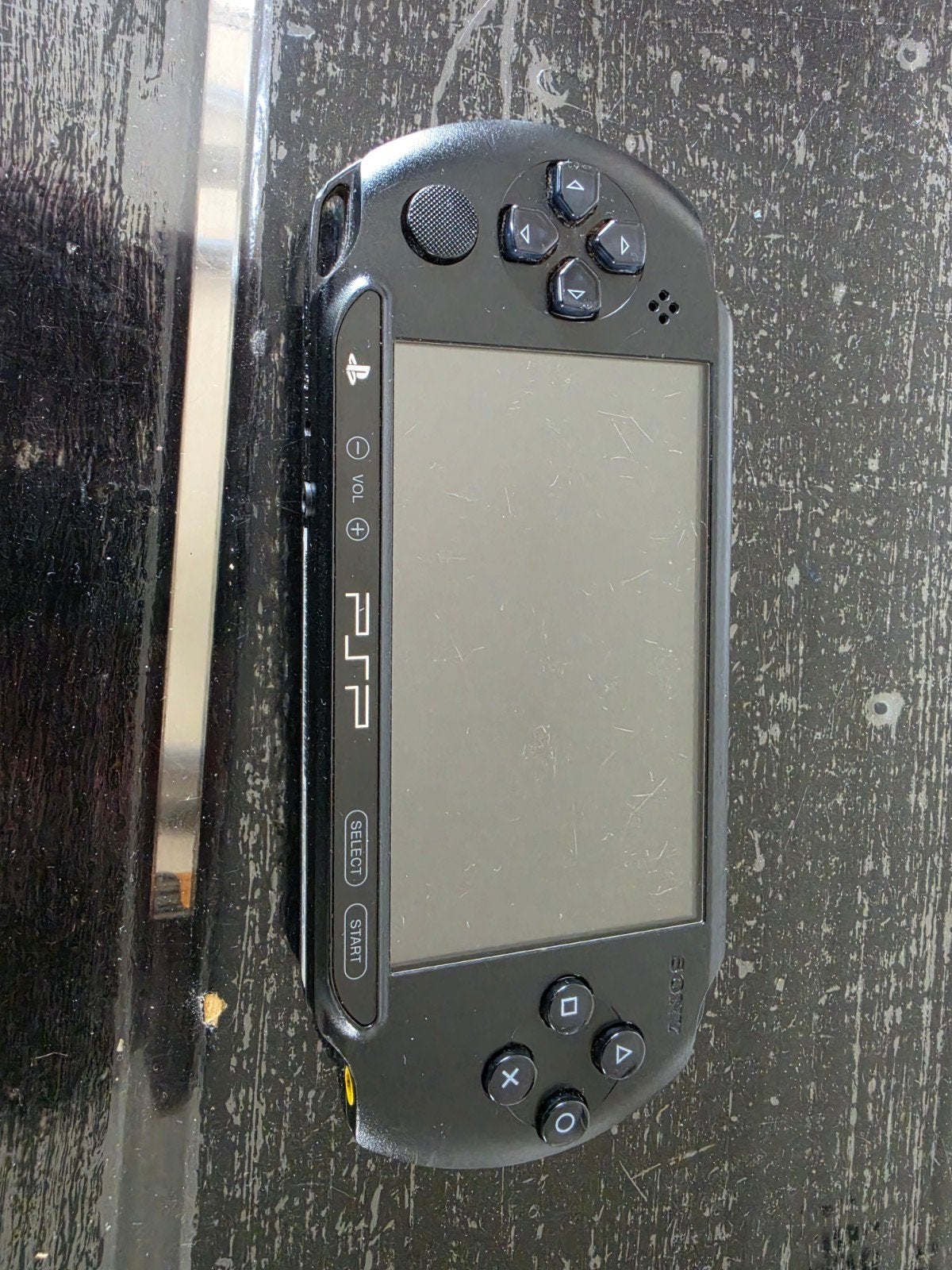 Defecte PSP met gebruikerssporen - Niet werkend, Spelcomputers en Games, Ophalen of Verzenden, Niet werkend, PSP