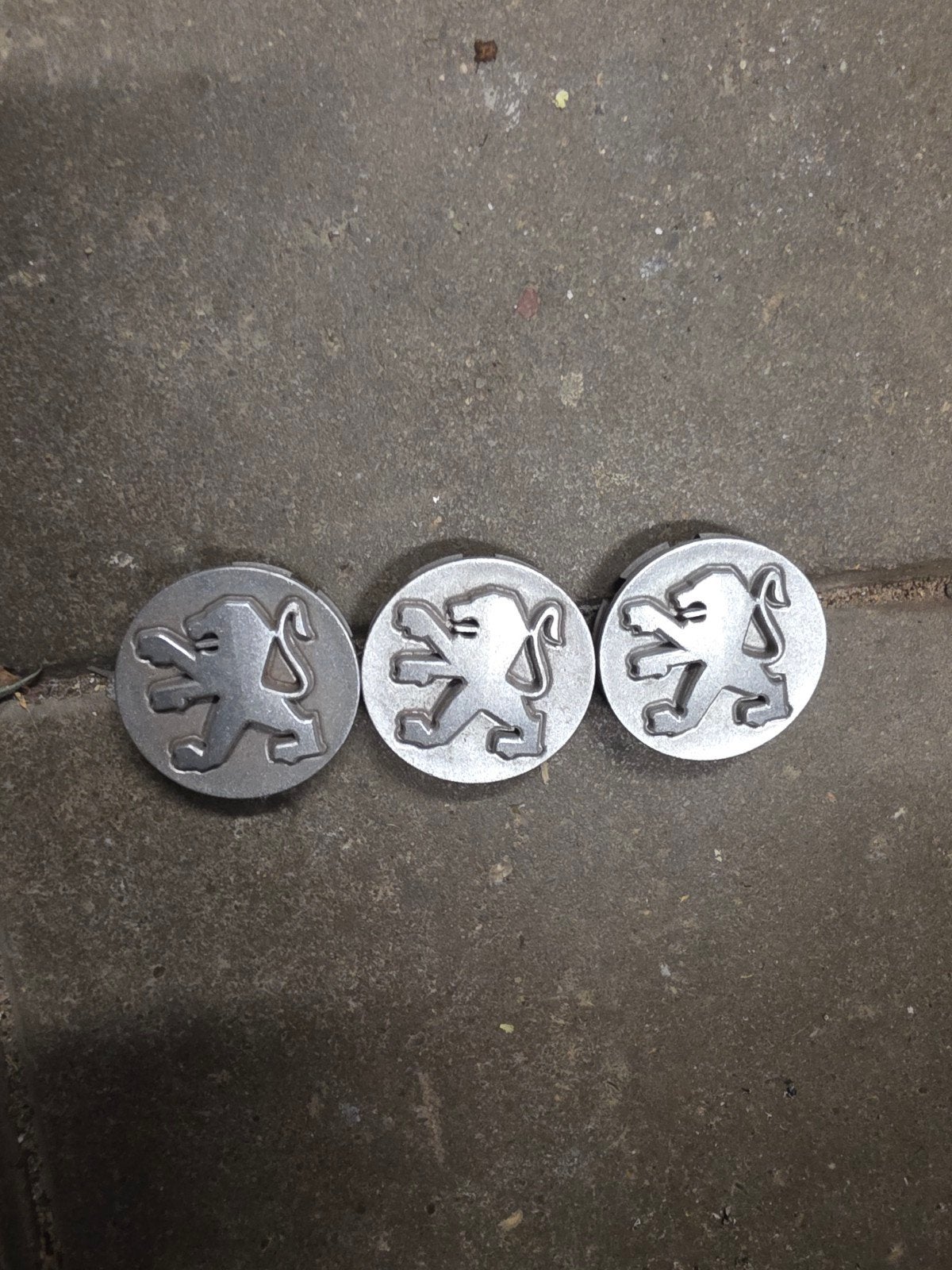 3x Naafkapje Peugeot 206cc Ouragan Velgen, Ophalen of Verzenden, Gebruikt