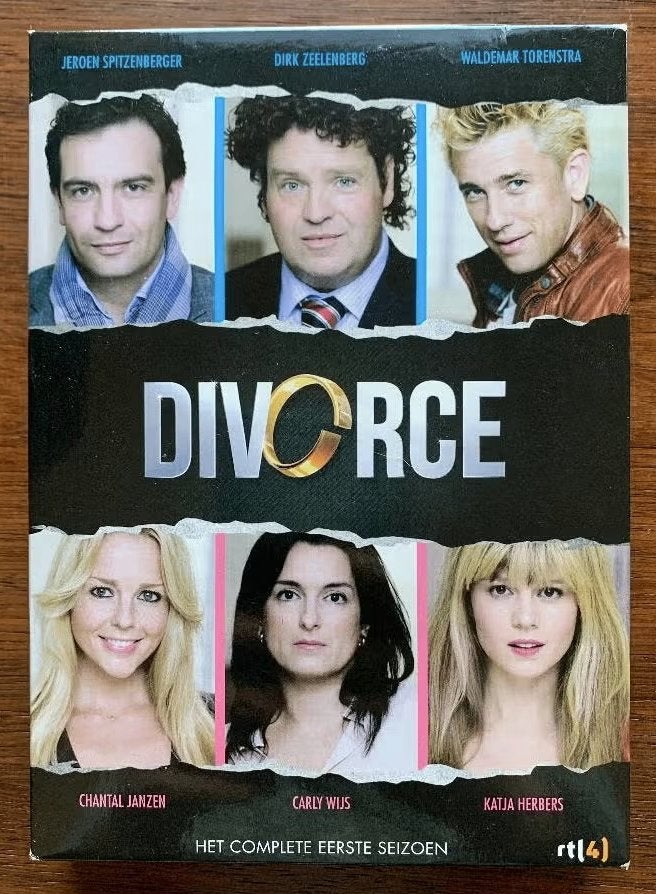 4-DVD Divorce; complete eerste seizoen; Jeroen Spitzenberger, Vanaf 12 jaar, Ophalen of Verzenden, Zo goed als nieuw, Komedie