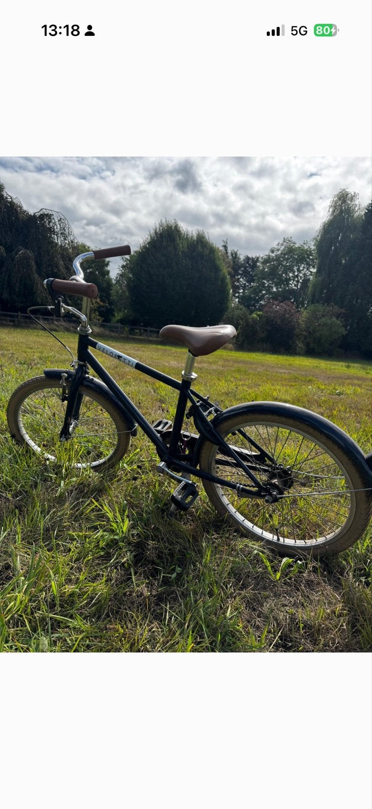 Veloretti Amsterdam kinderfiets - Zo goed als nieuw, Fietsen en Brommers, Terugtraprem, Minder dan 49 cm, Zo goed als nieuw, Ophalen