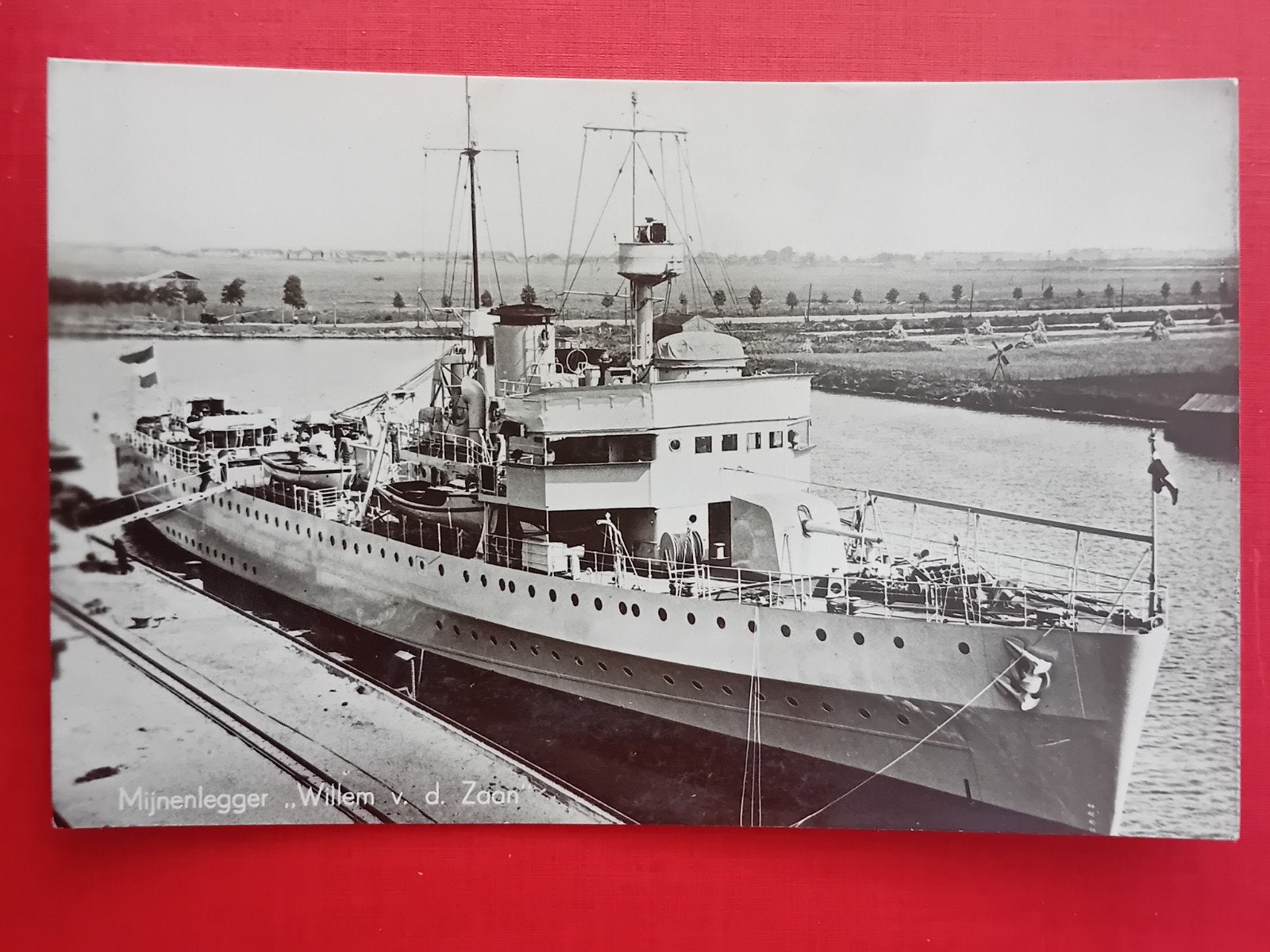 Ansichtkaart Willem v. d. Zaan, Ophalen of Verzenden, Zo goed als nieuw, Kaart, Foto of Prent