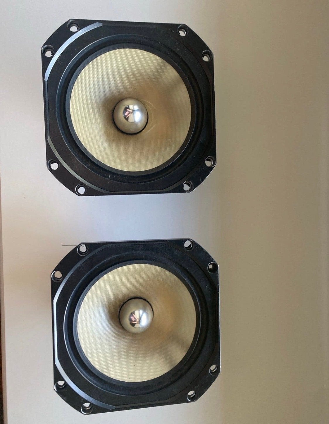 Paradigm Studio 60v3 Gietijzeren Midwoofers (2 stuks), Ophalen of Verzenden, Gebruikt, Overige typen, Overige merken
