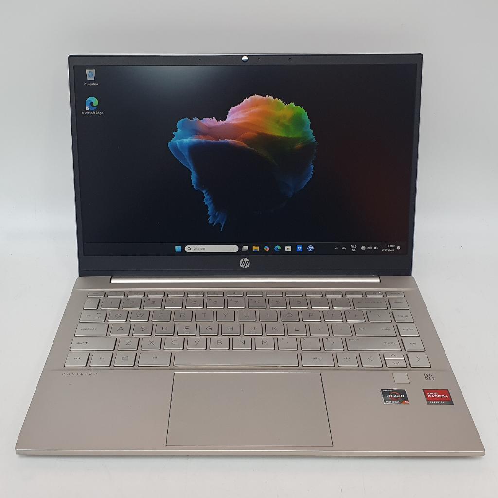 HP Pavilion 14-EC0305ND 14'' - Ryzen 5 5500 8GB 512GB W11, Ophalen of Verzenden, Zo goed als nieuw