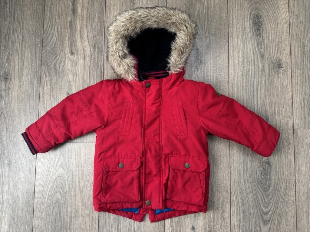 Winterjas baby maat 86, Ophalen of Verzenden, Zo goed als nieuw, Meisje, Jasje