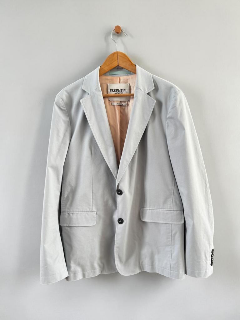 Essentiel Antwerp lichtblauw blauw blazer colbert 48 M l, Blauw, Maat 46/48 (XL) of groter, Ophalen of Verzenden, Zo goed als nieuw