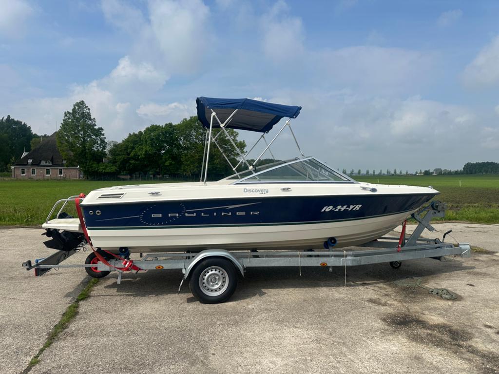 Bayliner Discovery 195 2008 MerCruiser 3.0 incl trailer, Ophalen of Verzenden, Zo goed als nieuw, Bayliner